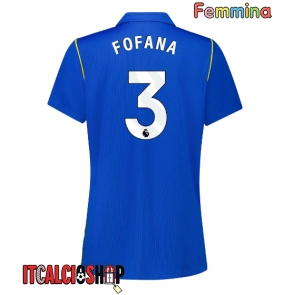 Chelsea Wesley Fofana #3 Prima Maglia Femmina 2026-27 Manica Corta